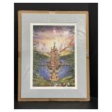 Vtg Limited Edition "Throne Citadel by John J.....