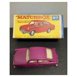 Vintage Matchbox Super Fast #67 Volkswagon 1600TL