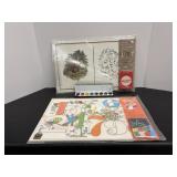 Vintage Washable Play Mats & Water Color