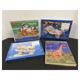 Vintage Wood Craft Models