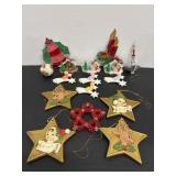 Various Vintage Christmas Ornaments