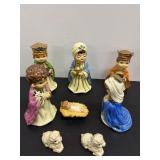 Vintage Josef Originals Nativity Figures
