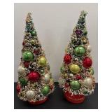 Vinyage 10" Christmas Trees