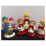 Vintage Caroler Figurines