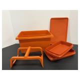 Vintage Tupperware missing some lids