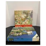 Vintage Ravensburger Royal& Christmas Puzzles