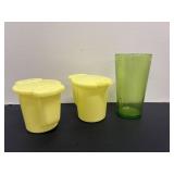Vintage Tupperware Sugar & Creamer & Misc