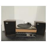 Phillips Record Player & Speakers untested
