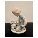 Blue Danube Porcelain Figure 3"H
