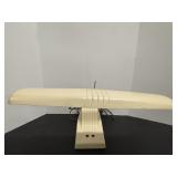 1940s Dazor Double Goose Neck Desk Lamp
