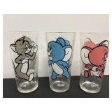 1975 Pepsi Collector Glasses Tom & Jerry