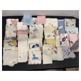 Vintage Ladies Hankies Made in Switzerland