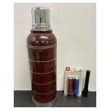 Vintage Aristo Vacuum Thermos & Flash Lights