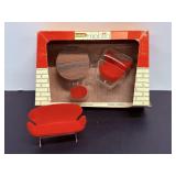 Vintage Brio Mobilia Doll House Living Room