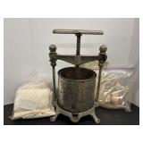 Vintage Wine Makers Press & Bags