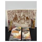 Tandy Leather Kits with Leather Carving Book