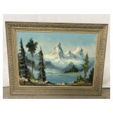Framed Oil Painting 34"x26"