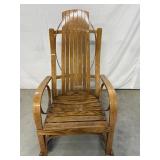Vintage Bent Wood Rocking Chair