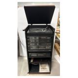 Vintage Sony Turntable, Cassette, CD Stereo Set
