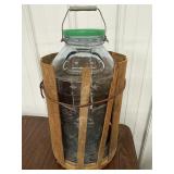 Vintage 5Gal Pickle People Glass Bottle