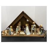 Rare 1951 Hummel Goebel Nativity Set 12pc &