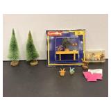 Vintage Lundby Doll House Trees & Plants