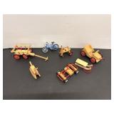 Vintage Lundby Doll House Wagon & Rocking Horse