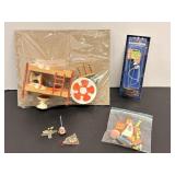 Vintage Lundby Doll House Bunk Beds & Misc