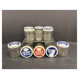 Vintage Skippy Peanut Butter Jars
