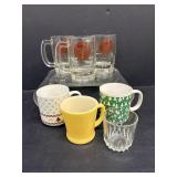 Vintage Brewers Draft, Anchor Hocking & Misc Mugs