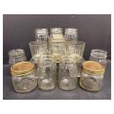 Vintage Kerr & Misc Canning Jars