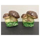 Vintage Zeho West Germany Mushroom Figurines