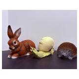 Vintage West Germany Zeho Animal Figurines