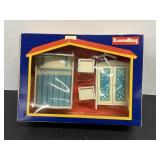 Vintage Lundby Doll House Bedroom