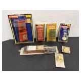 Vintage Lundby Doll House Corner Cabinet & Misc