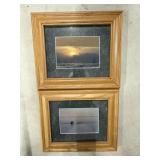 Framed Sea Pictures 13"x11"