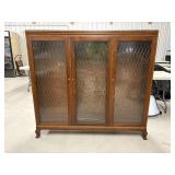 Vintage 3 Shelf Book Case 59"x11"x55"H