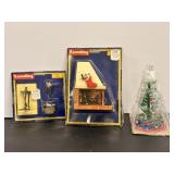 Vintage Lundby Doll House Christmas Tree & Misc