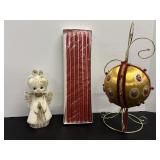 Vintage Christmas Decor & Tapers