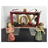 Joy Shadow box 10.5'W x 2'D x 5.5'H & misc