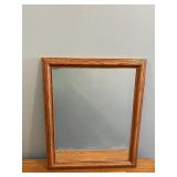Framed Etched mirror 19'W x 23'H