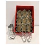 Vtg (26) Gingerbread cookie cutters & misc