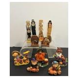 Vtg Fall Harvest Bears & misc 'Number after pic'