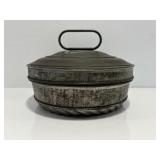 Antique primitive metalware cake or jello mold