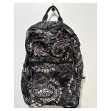 Veras Bradley back pack stellar paisley pattern