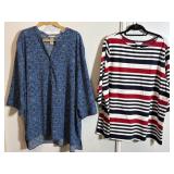 CJ Banks top 3X & Catherine's top 4XL