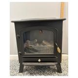 Comfort Home Products faux fireplace space heater.