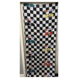 Nascar curtain 68'W x 84'H