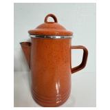 Vtg Paula Deen enamelware stovetop perculator...