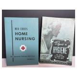 Vtg Hygiene & home nursing book